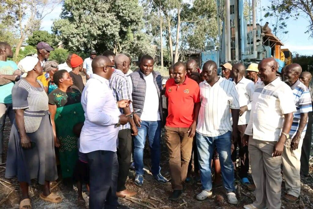 Hon. Essau Okello Drills Third Borehole in Ogongo: A Milestone in Community Transformation